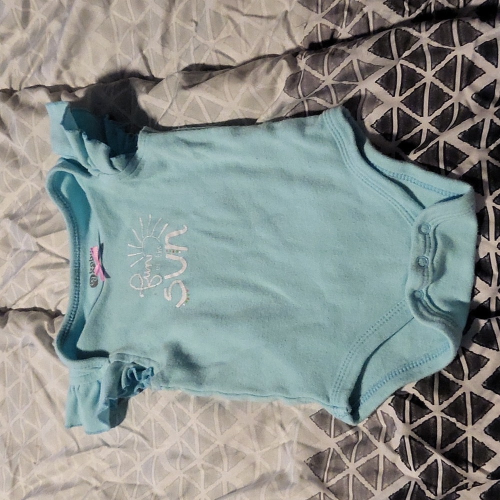 Blue onesie